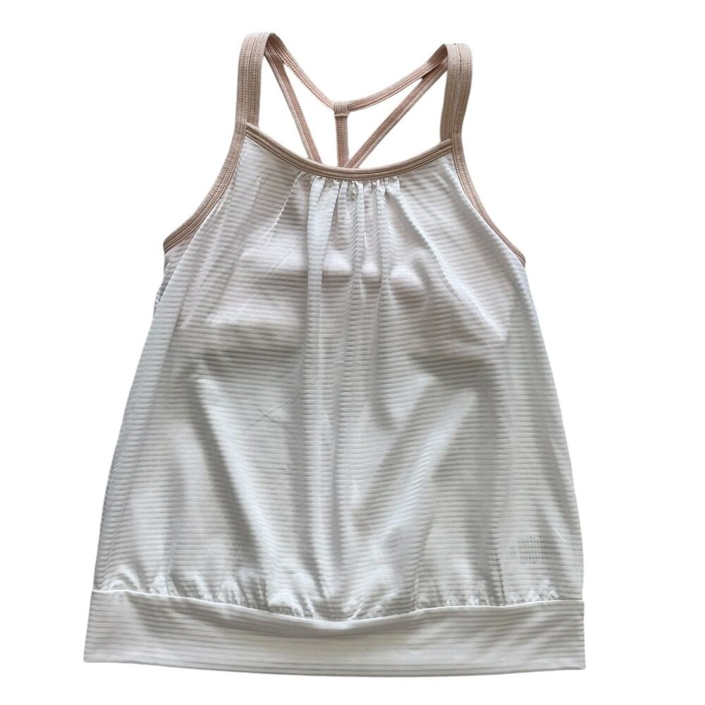 Zella Girls Criss Cross Strappy Tank Size Small 7/8 NWOT